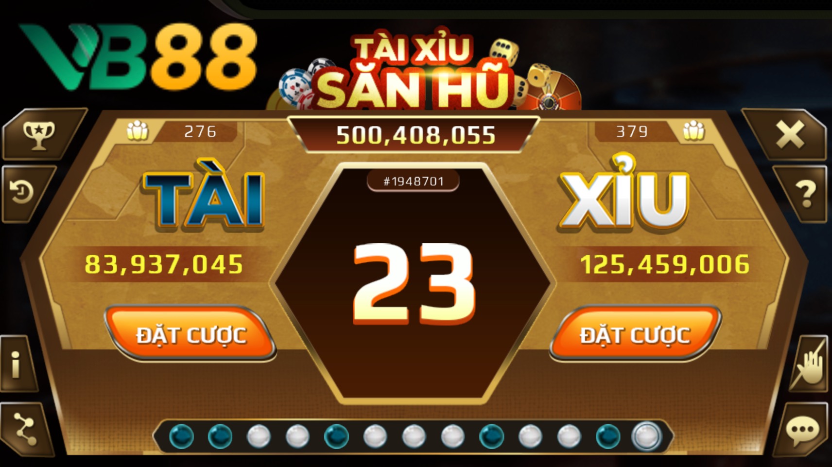 Tổng quan về game tài xỉu VB88